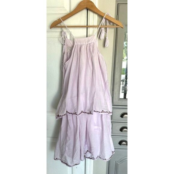 Happy x Nature Women's Small Lavender Midi Sundress Cotton Boho - Picture 2 of 8